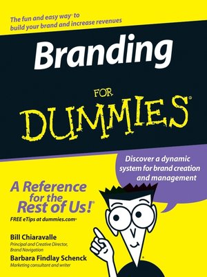 cover image of Branding For Dummies